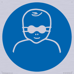 Mandatory: Protect infants eyes with opaque eye protection